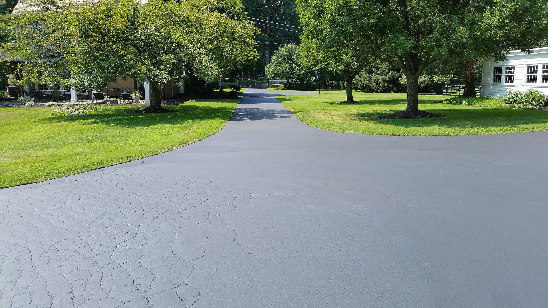 preparing asphalt for sealcoating in Malvern, PA